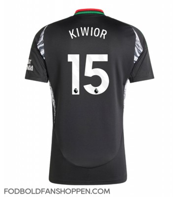 Arsenal Jakub Kiwior #15 Udebanetrøje 2024-25 Kortærmet